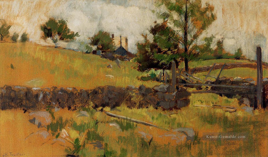 Frühlings Landschaft Impressionist Landschaft John Henry Twachtman Ölgemälde